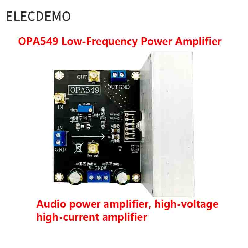 Diy Audio Electronics Kit - Hoogspannings- en hoogstroomvermogen Op-Amp-module audioversterkerbord, lage