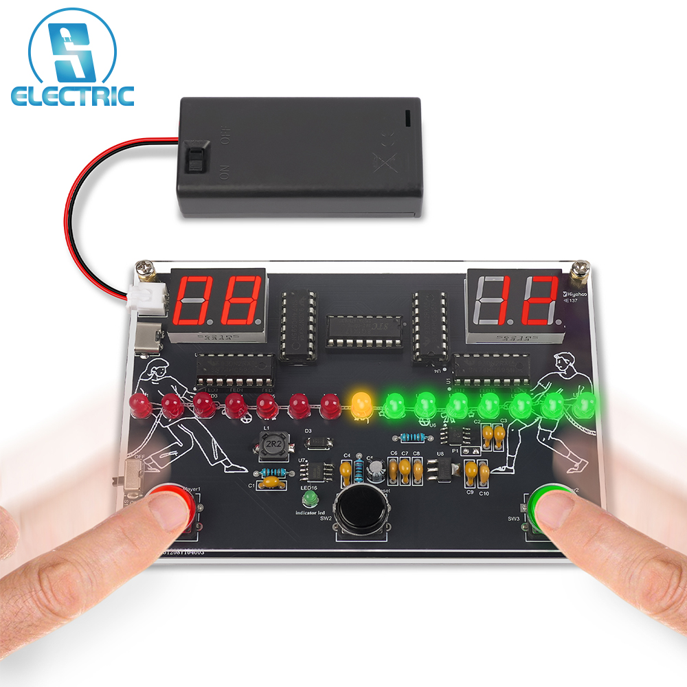 Diy Electronics Learning Kit - DIY Soldeerproject 3-in-1 gamemachine met LED-verlichting