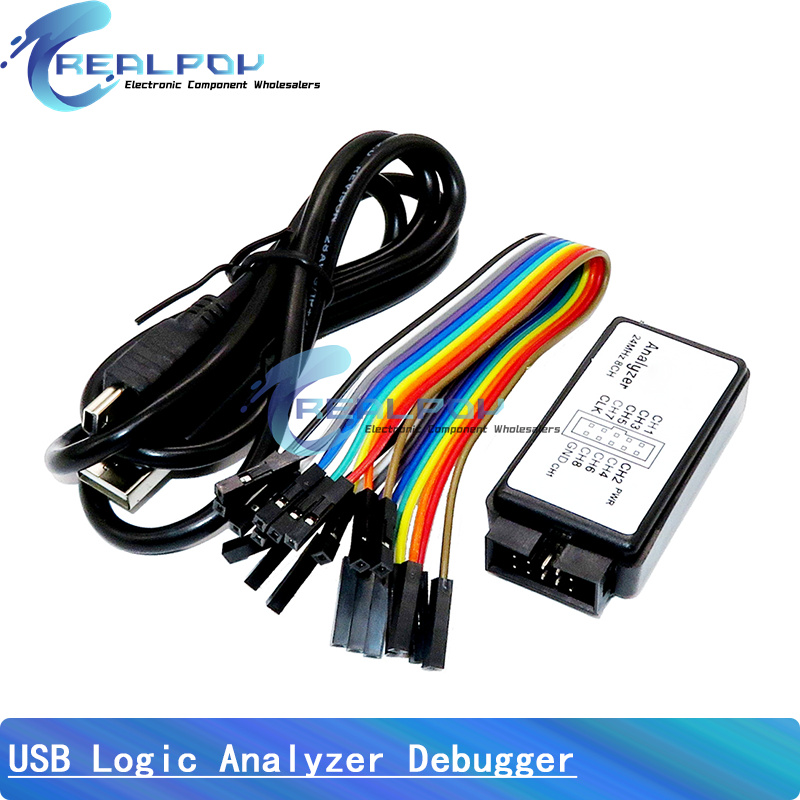 Logic Analyzer Usb - USB Logic Analyzer 24 MHz 8