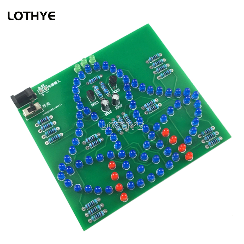 DC 3-5V LED-licht Swing Windgo - Diy Electronics Project Kit recensie en prijs