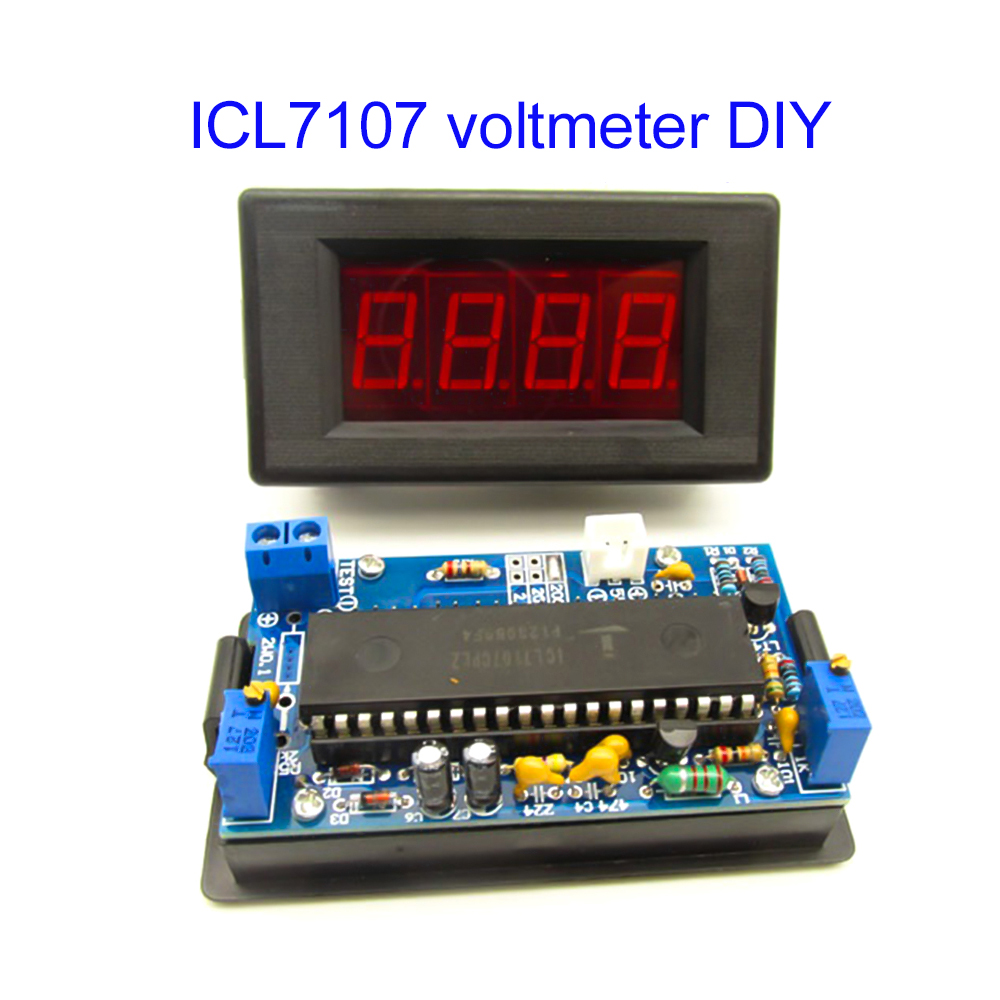 ICL7107 Voltmeter DIY Kit Onde - Diy Electronics Learning Kit recensie en prijs