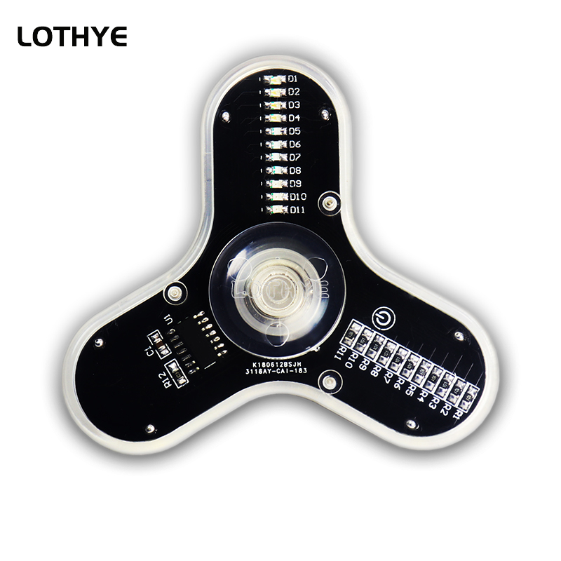 LED Fidget Spinner Vervaardigi - Diy Electronics Project Kit recensie en prijs