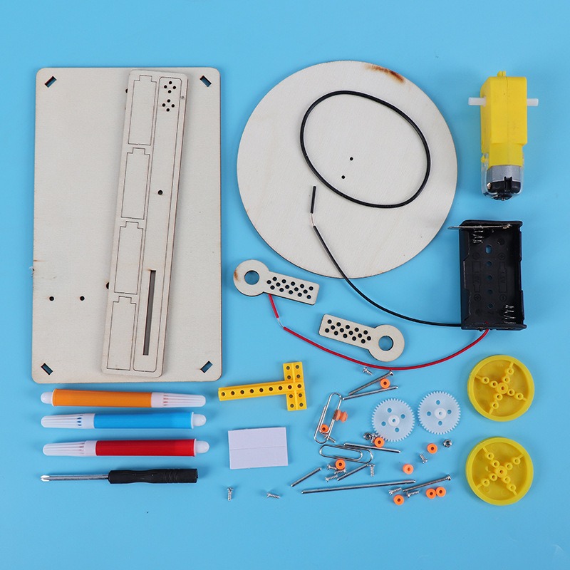DIY houten elektrische plotter - Diy Electronics Learning Kit recensie en prijs